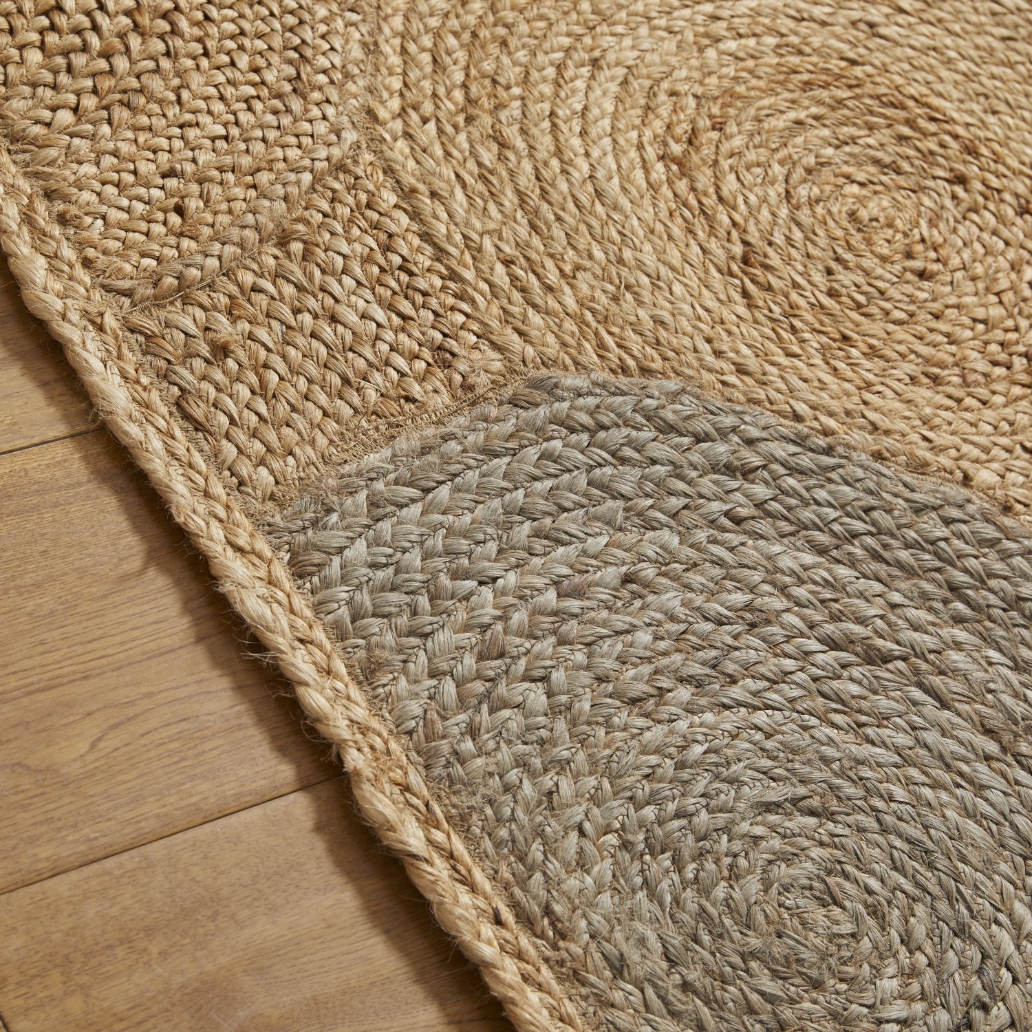 Naturals Jute Flatweave Rug - Circles