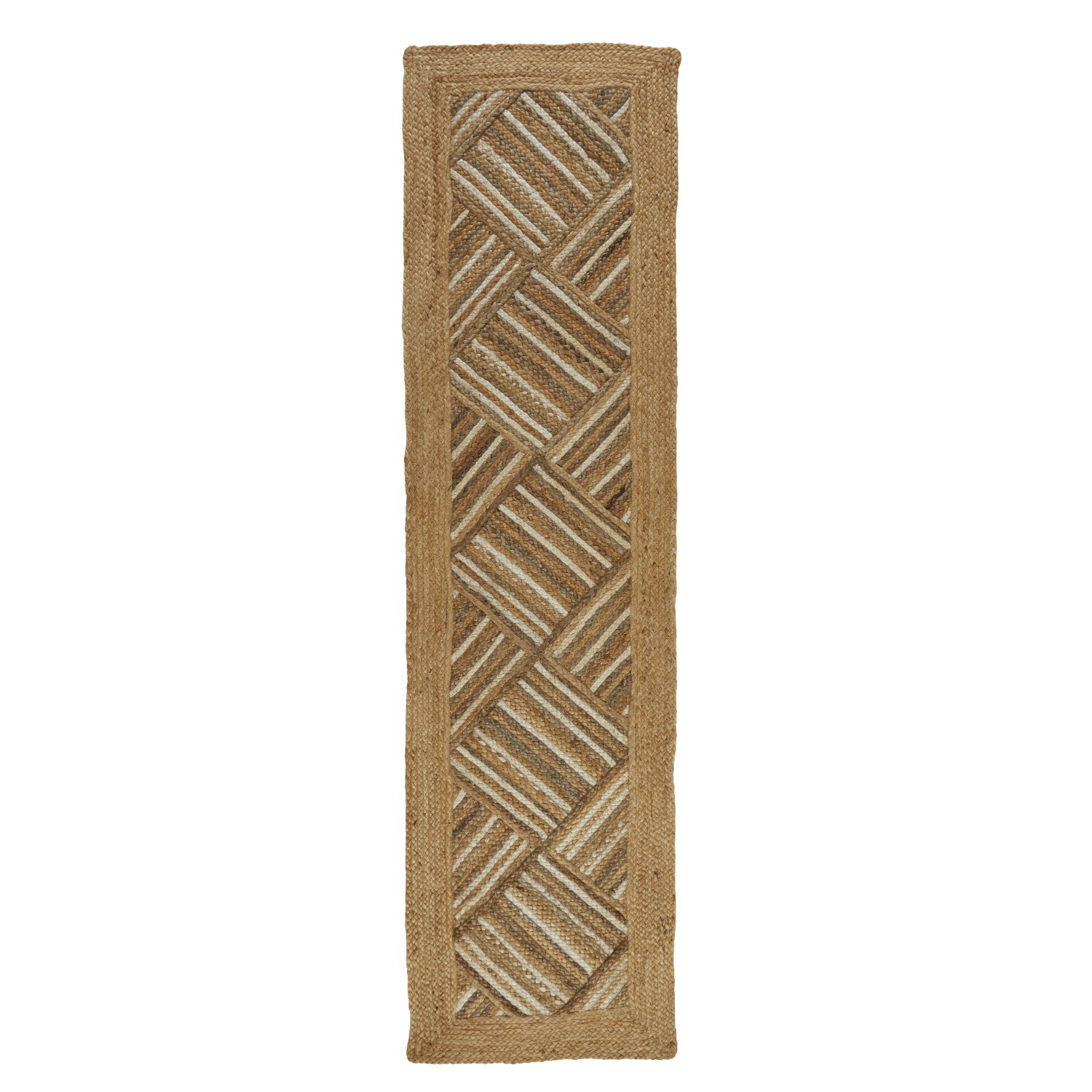 Naturals Jute Flatweave Rug - Squares Naturals Jute Flatweave Rug - Squares