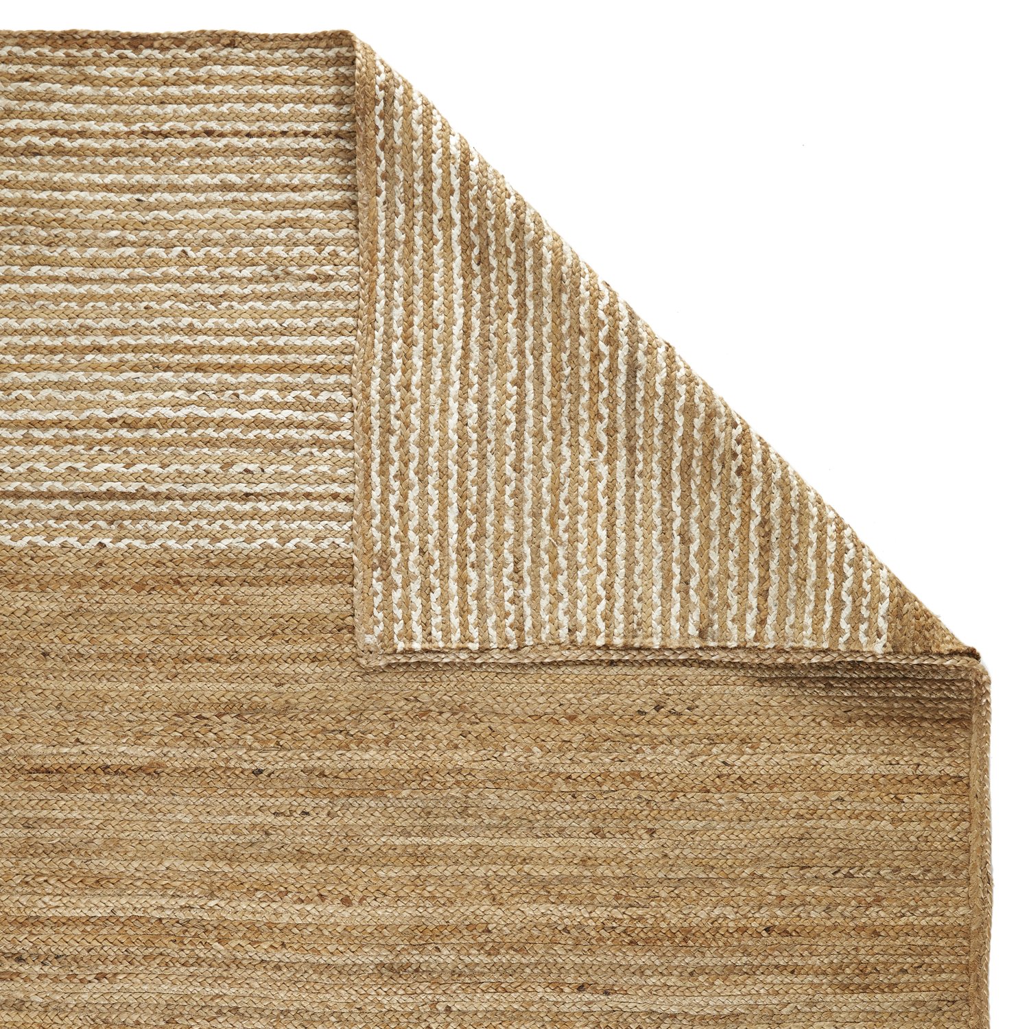 Naturals Jute Flatweave Rug - Stripes