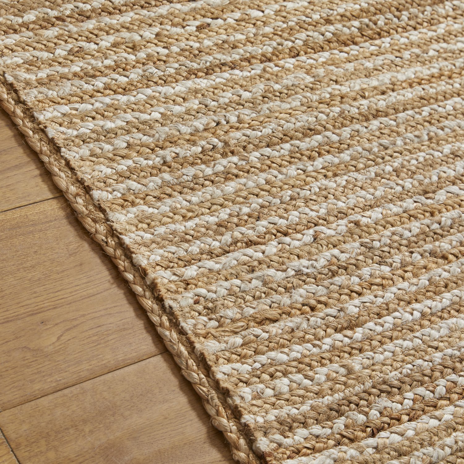 Naturals Jute Flatweave Rug - Stripes