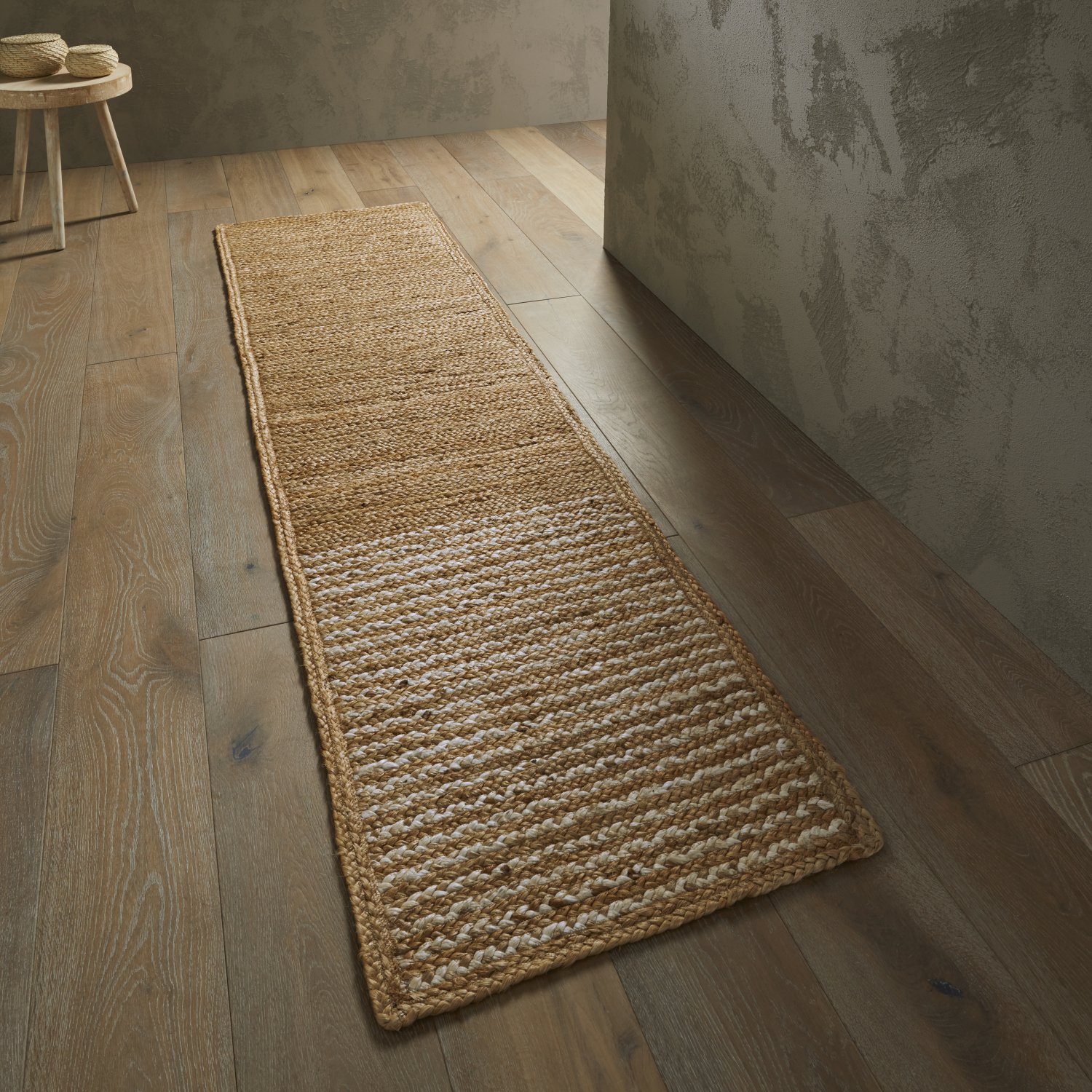 Naturals Jute Flatweave Rug - Stripes