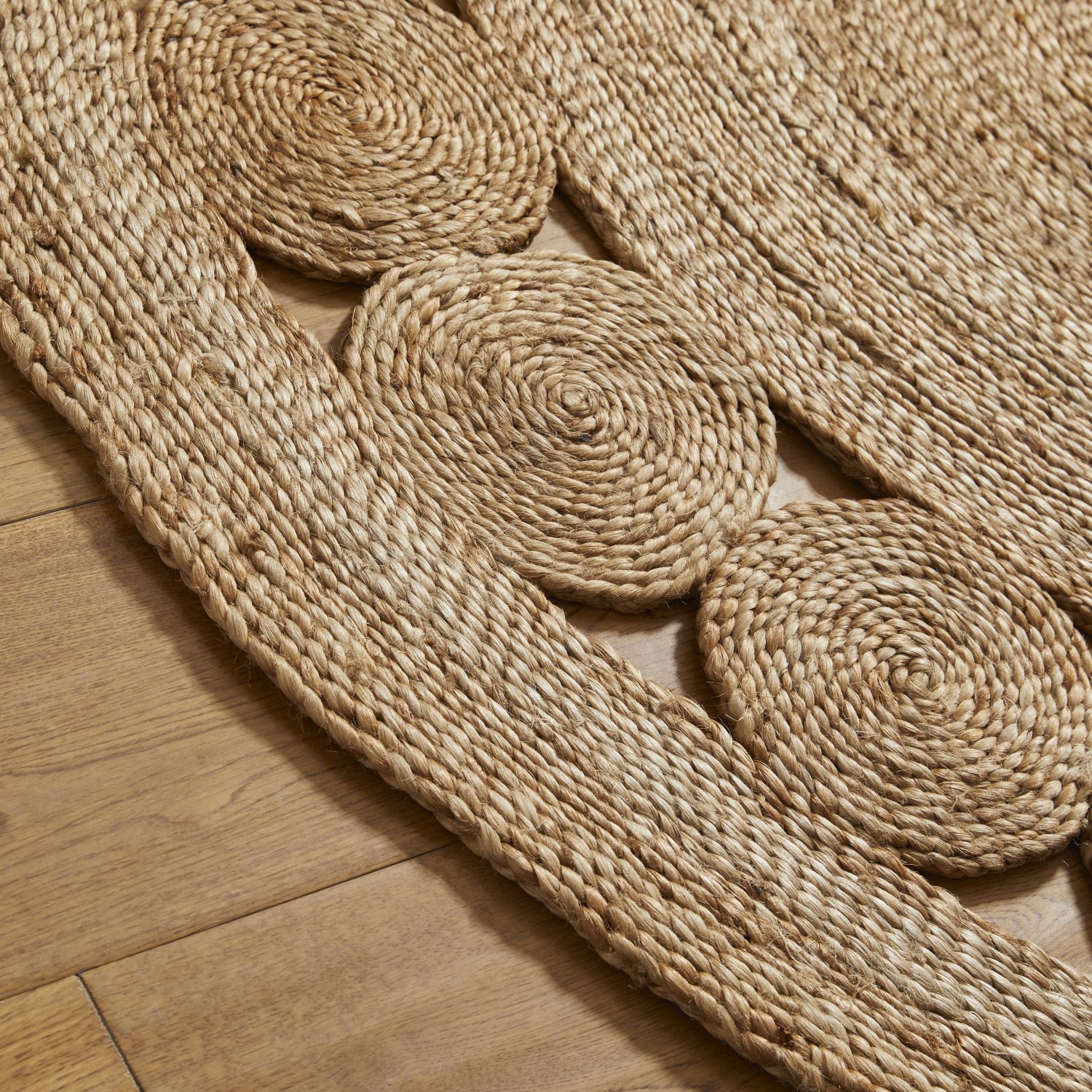 Nova Circle Jute Rug - Natural