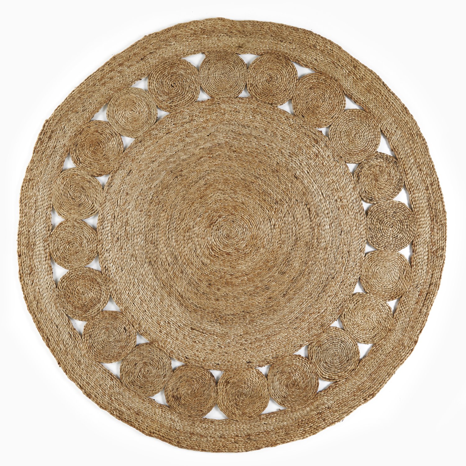 Nova Circle Jute Rug - Natural Nova Circle Jute Rug - Natural