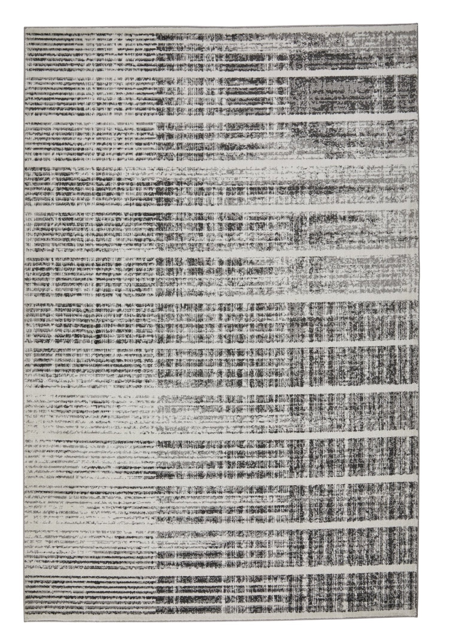 Sanford Distressed Rug - 8116E Grey Black Sanford Distressed Rug - 8116E Grey Black
