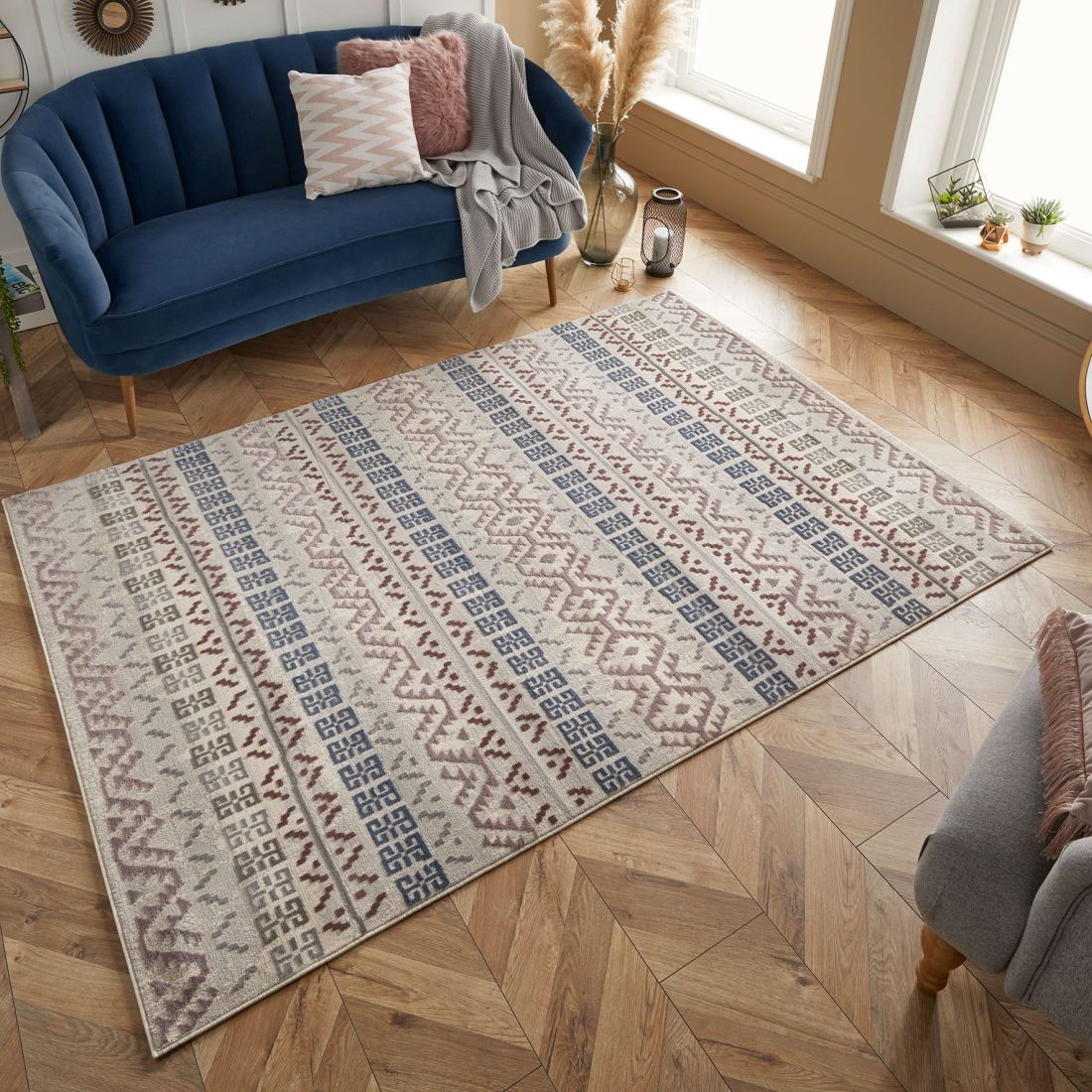 Vinci Ethnic Rug - 130X