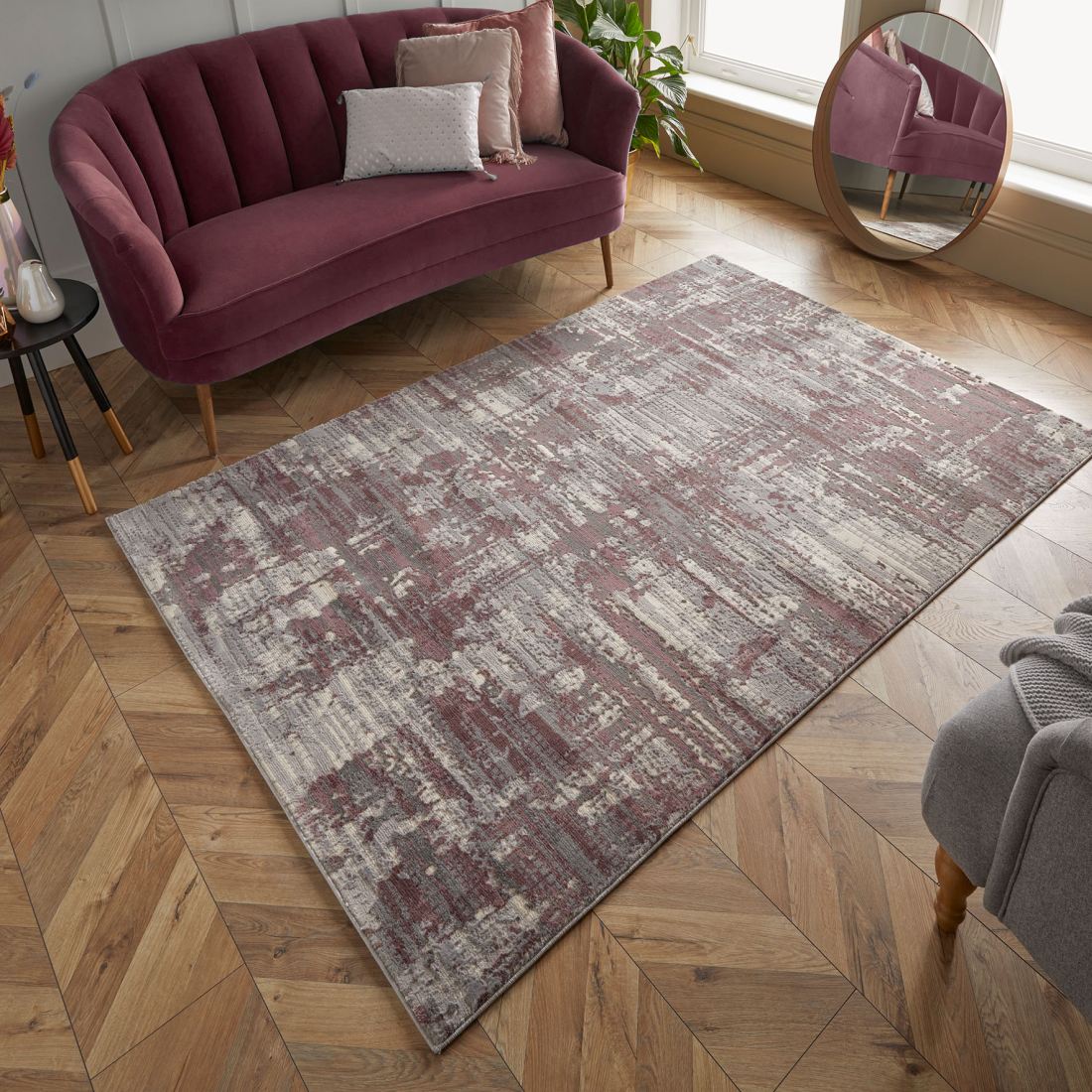 Vinci Distressed Rug - 1803M