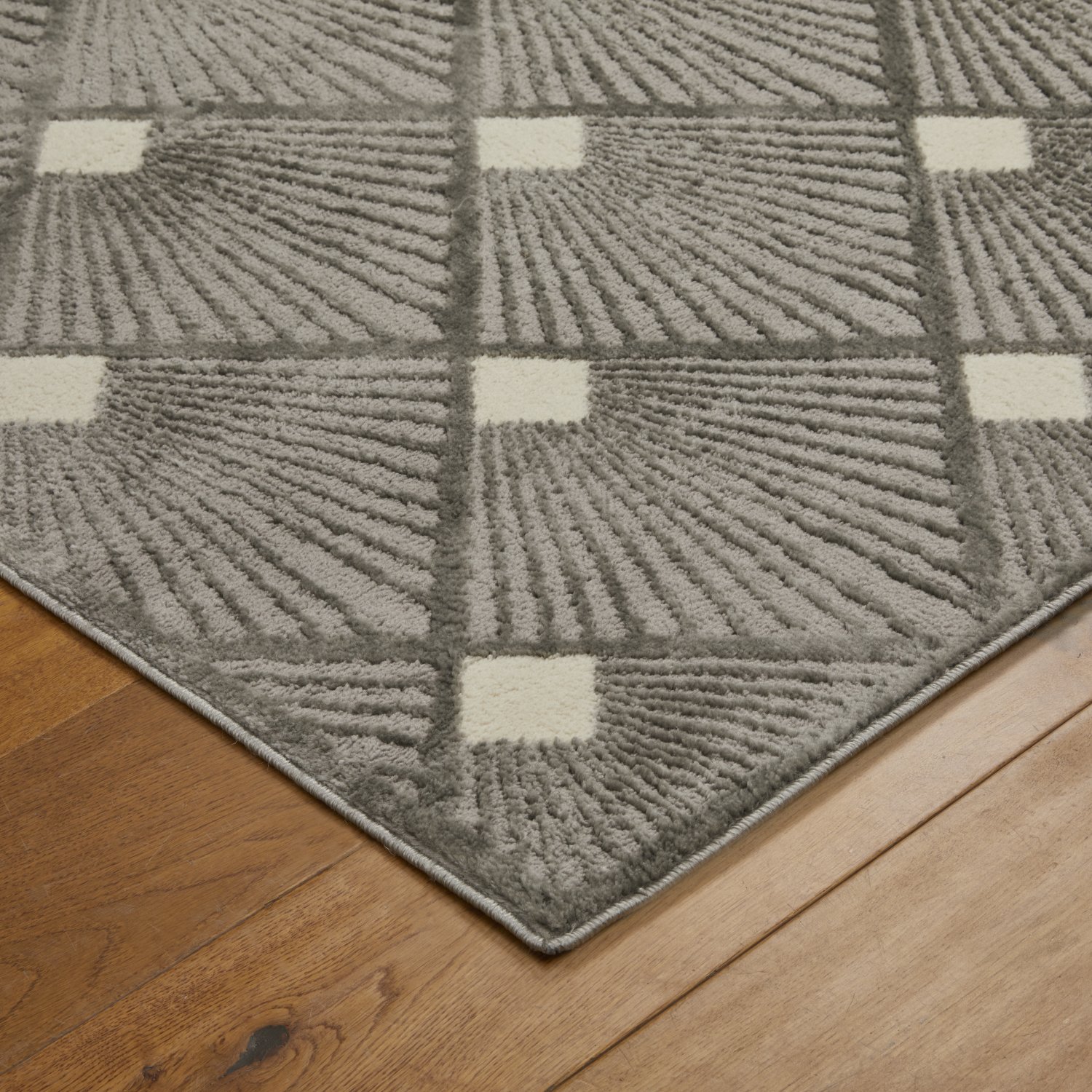 Manhattan Modern Runner - 1336Y Grey Manhattan Modern Runner - 1336Y Grey