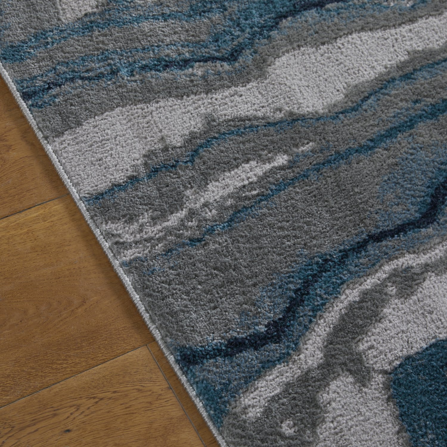 Zoe Abstract Runner - 2063L Blue Zoe Abstract Runner - 2063L Blue