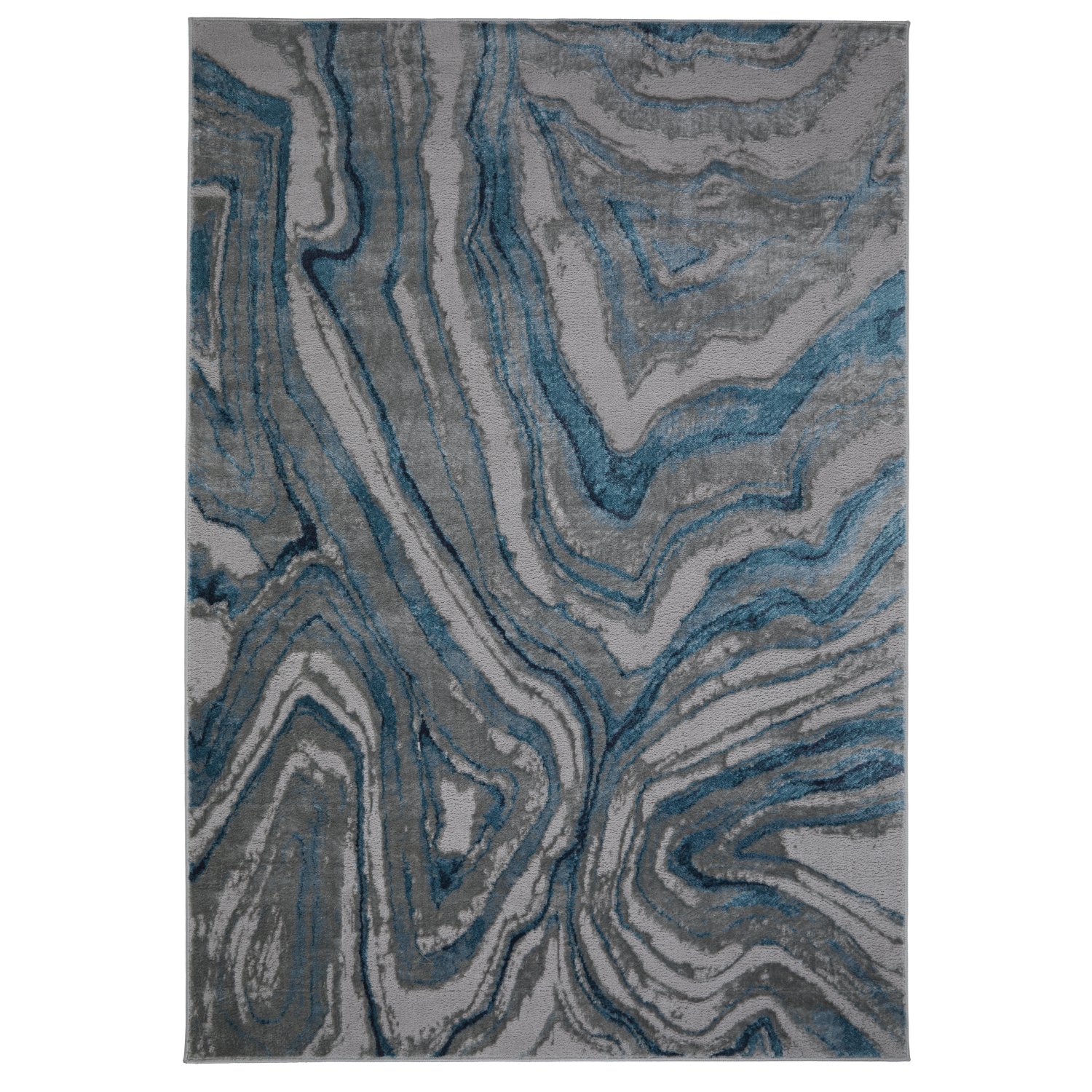 Zoe Abstract Rug - 2063L Blue