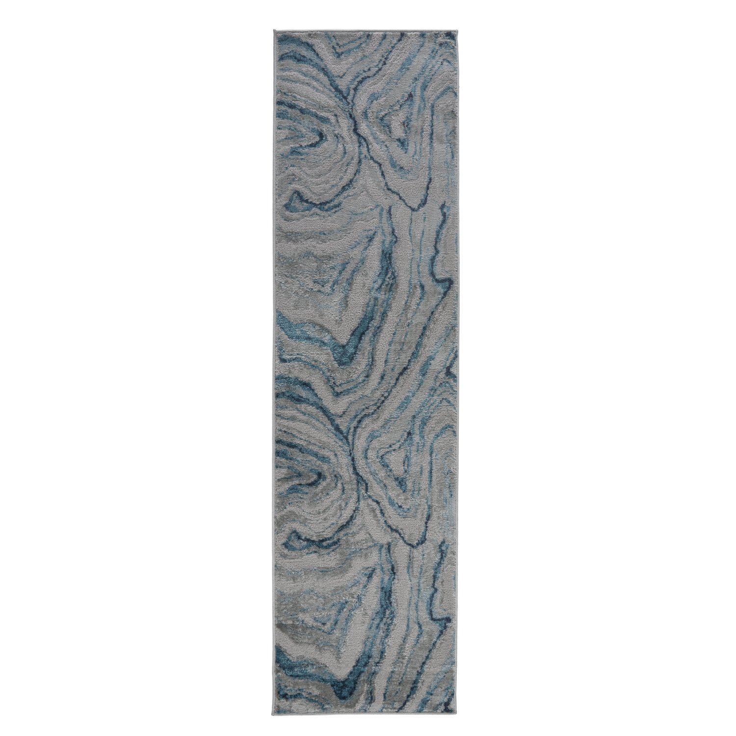 Zoe Abstract Runner - 2063L Blue Zoe Abstract Runner - 2063L Blue
