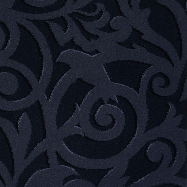 Timorous Beasties Patterned Wool Carpet - Midnight Atholl Gardens