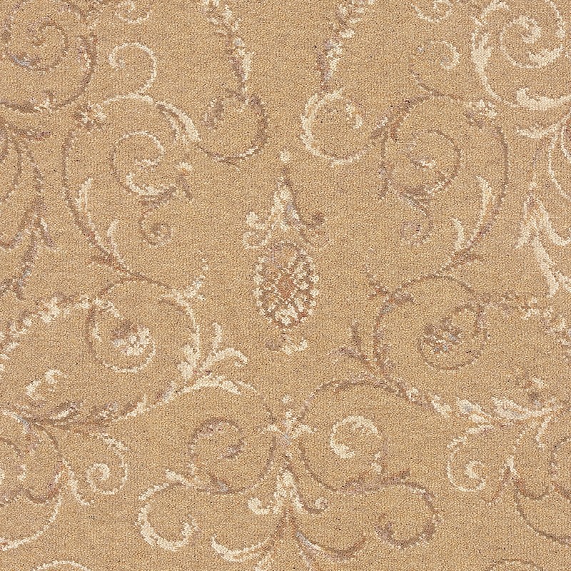 Renaissance Patterned Wool Carpet - Versailles Pearl