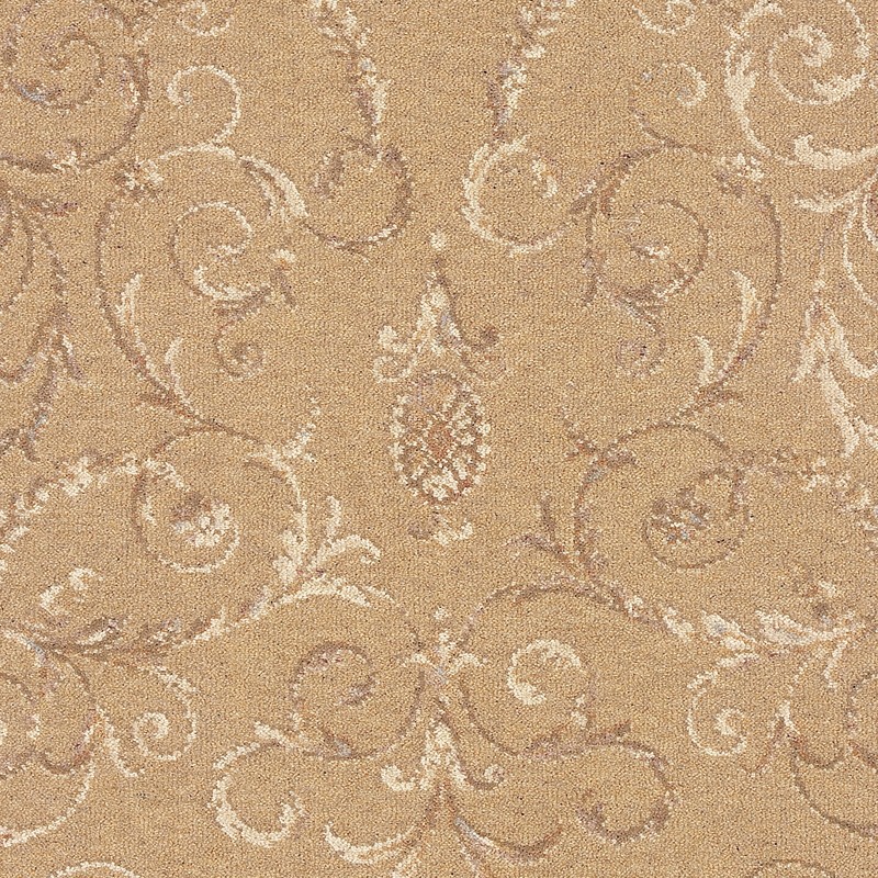 Renaissance Patterned Wool Carpet - Versailles Pearl Renaissance Patterned Wool Carpet - Versailles Pearl