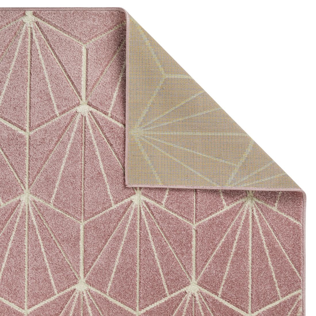 Portland Geometric Rug - 750P Pink