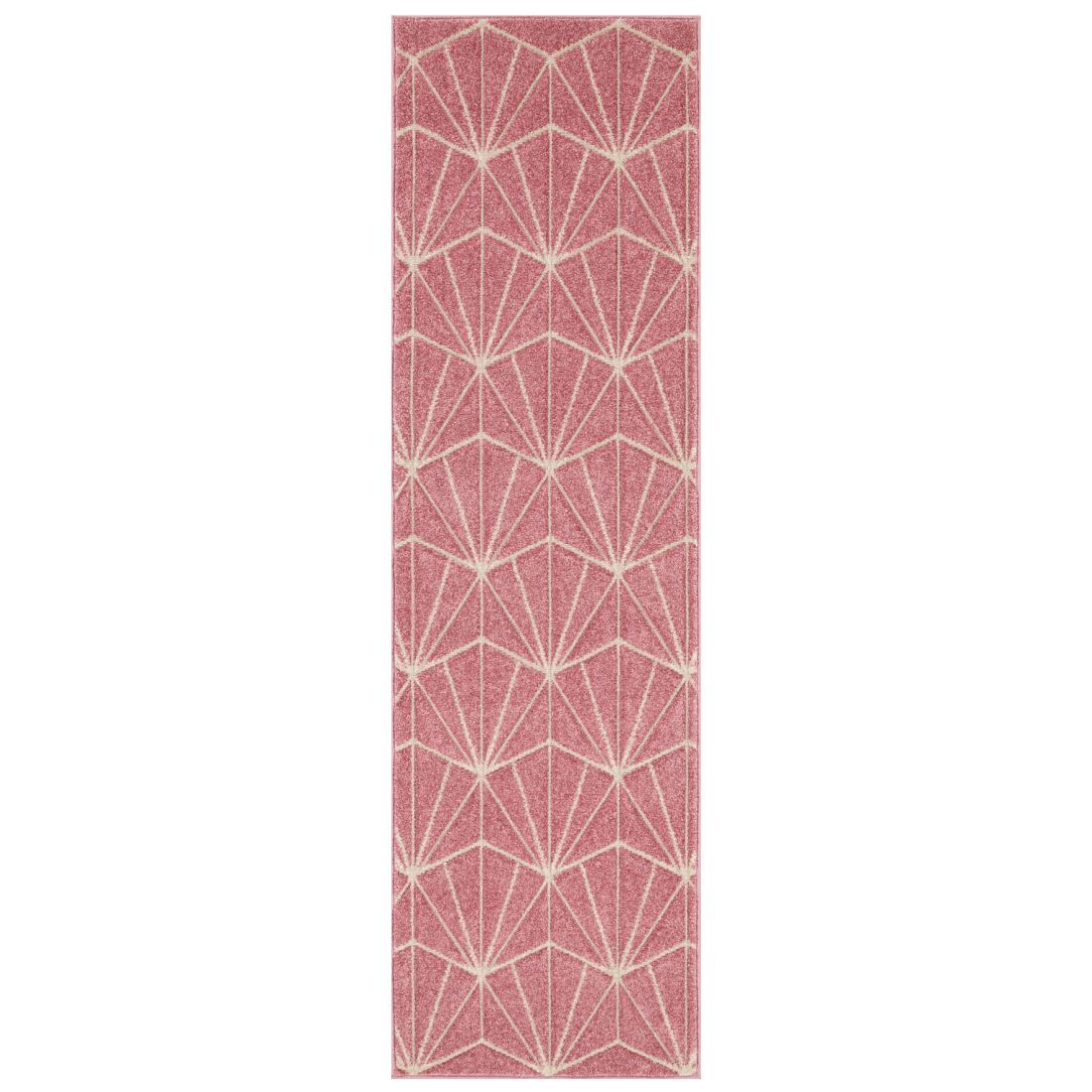 Portland Geometric Rug - 750P Pink