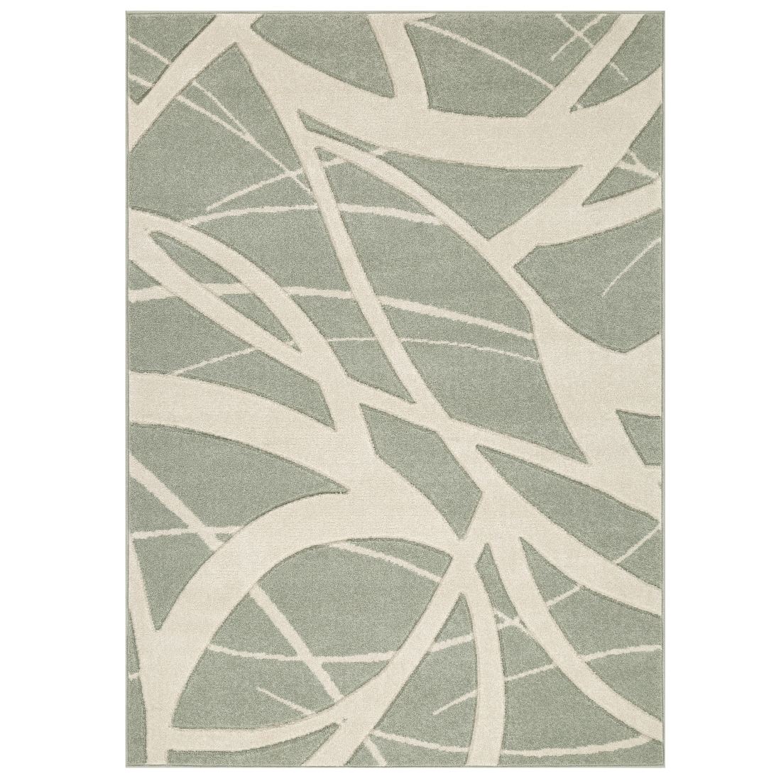 Portland Modern Rug - 57G Green Cream