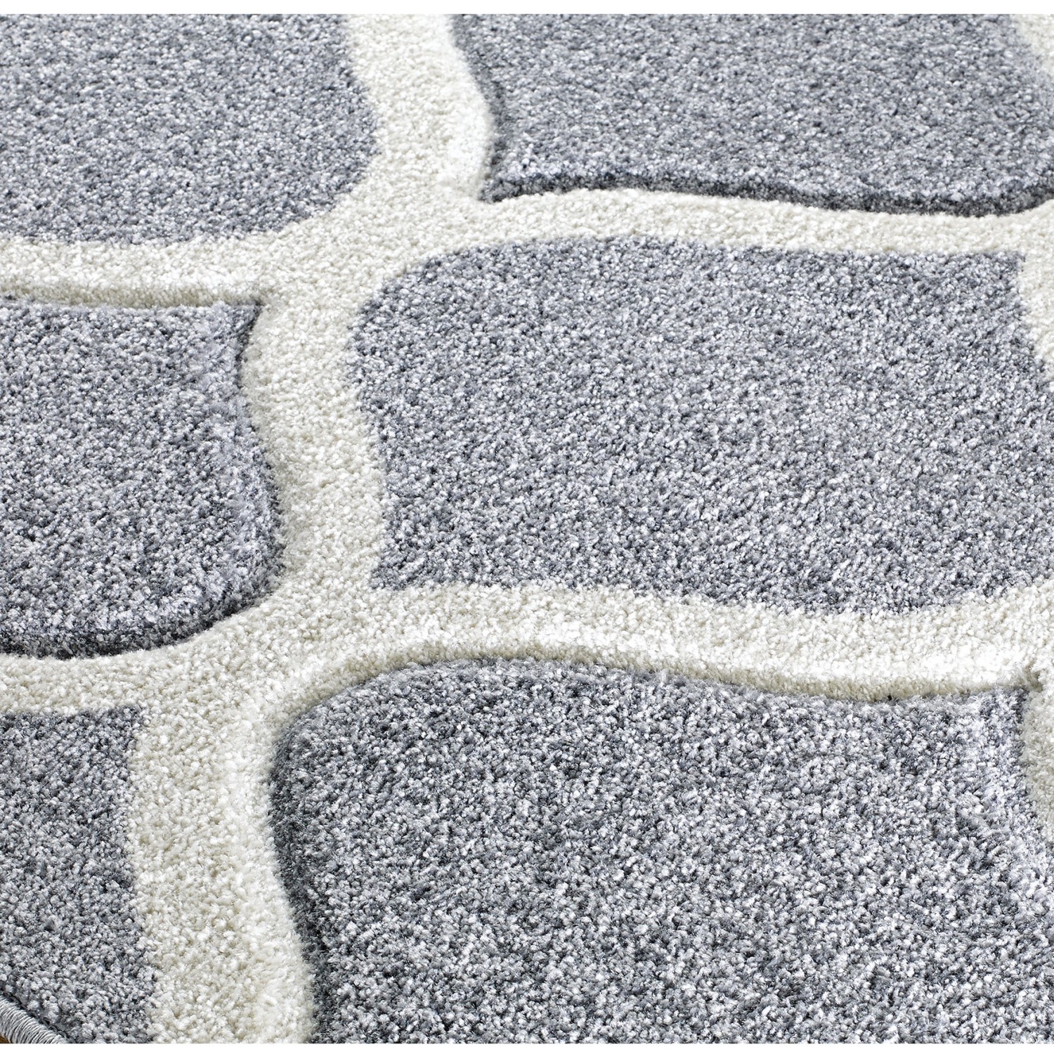 Portland Trellis Rug - 1095 Grey