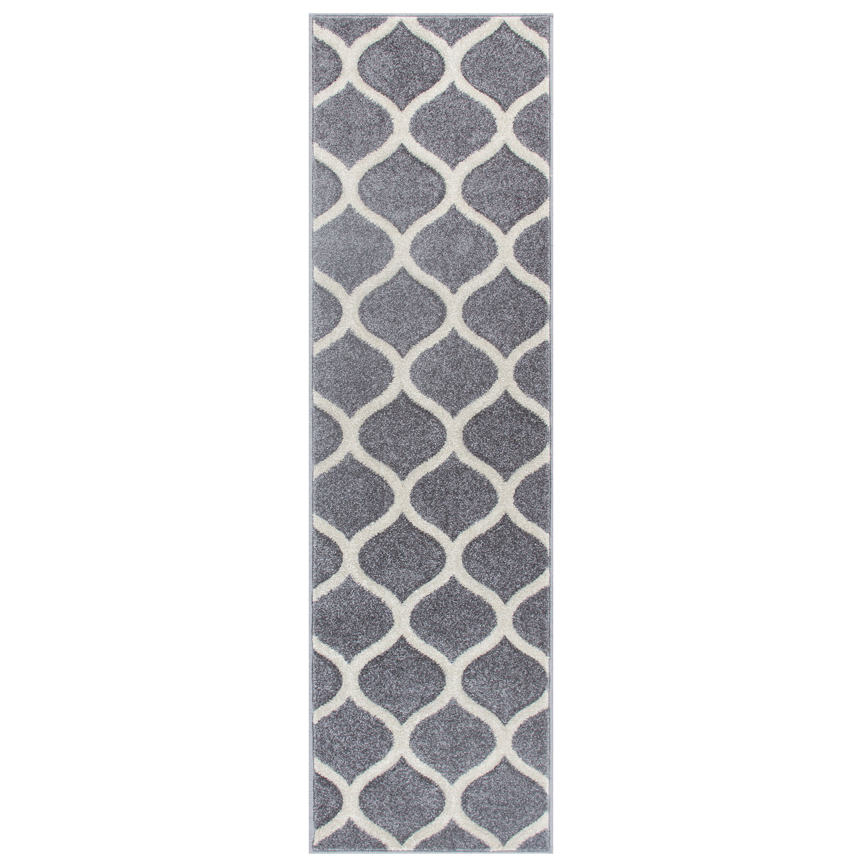 Portland Trellis Runner - 1095 Grey