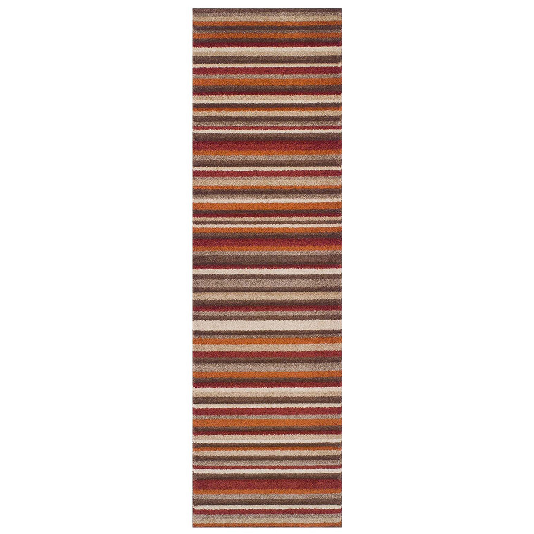 Portland Striped Runner - 2525N Orange Multi Portland Striped Runner - 2525N Orange Multi
