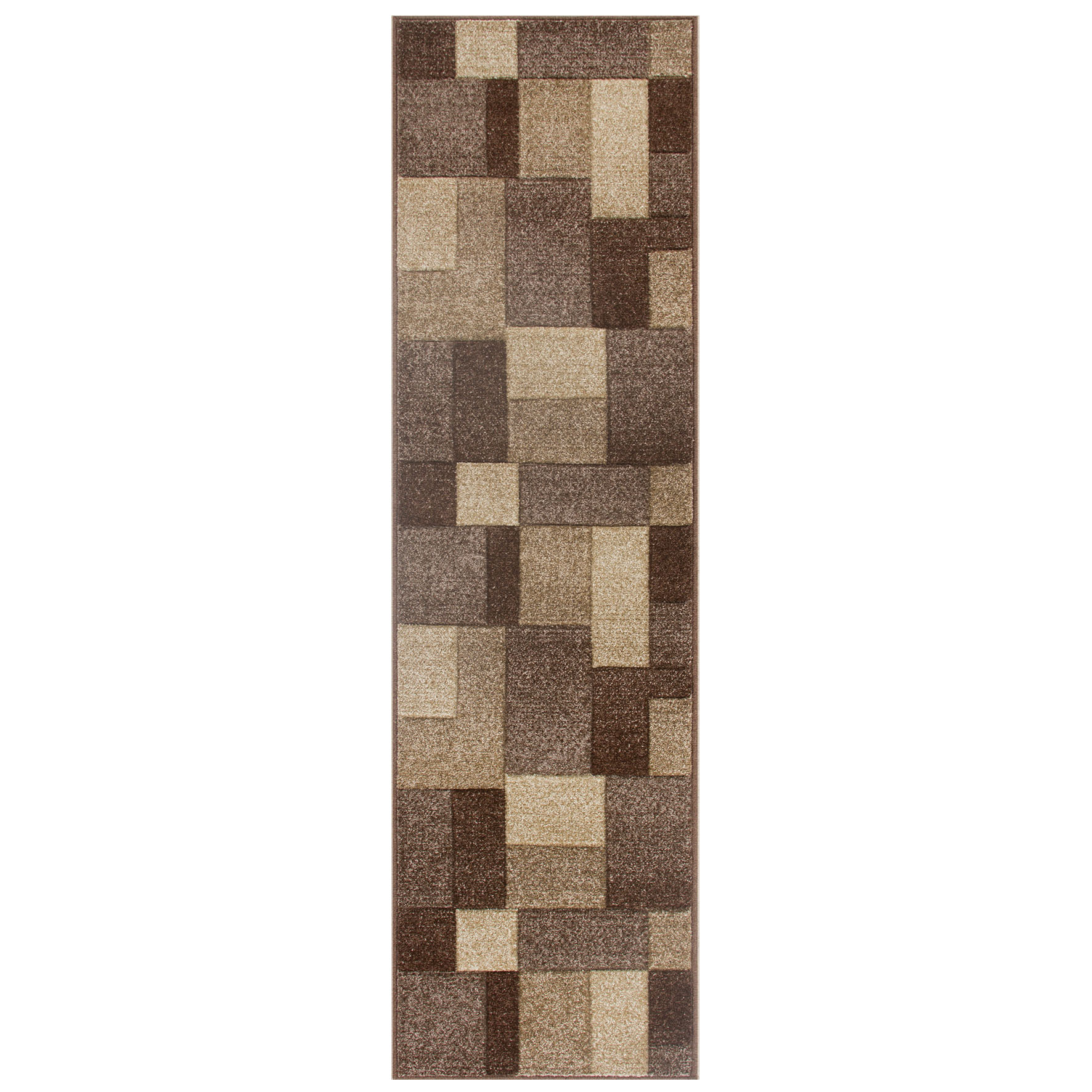 Portland Geometric Runner - 8425D Beige Cream Portland Geometric Runner - 8425D Beige Cream