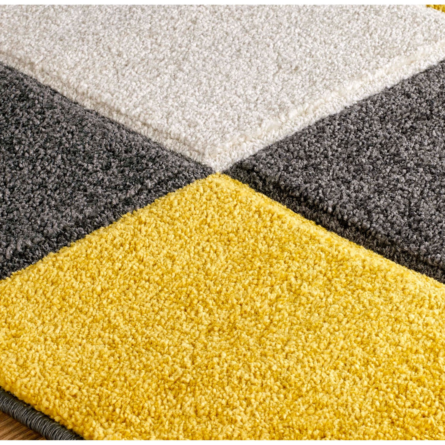 Portland Geometric Rug - 8425I Black Yellow Grey Portland Geometric Rug - 8425I Black Yellow Grey