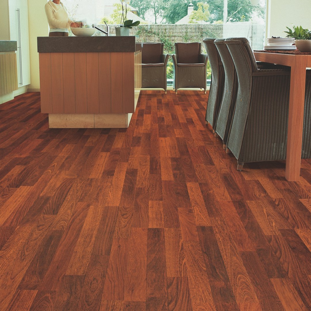 Classic Enhanced Merbau 3 strip Classic Enhanced Merbau 3 strip
