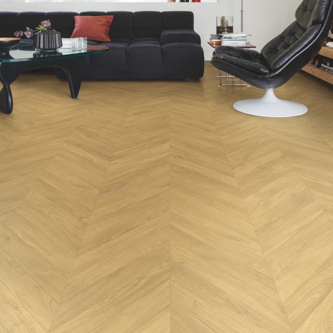 Impressive Patterns - Chevron Oak Natural Impressive Patterns - Chevron Oak Natural
