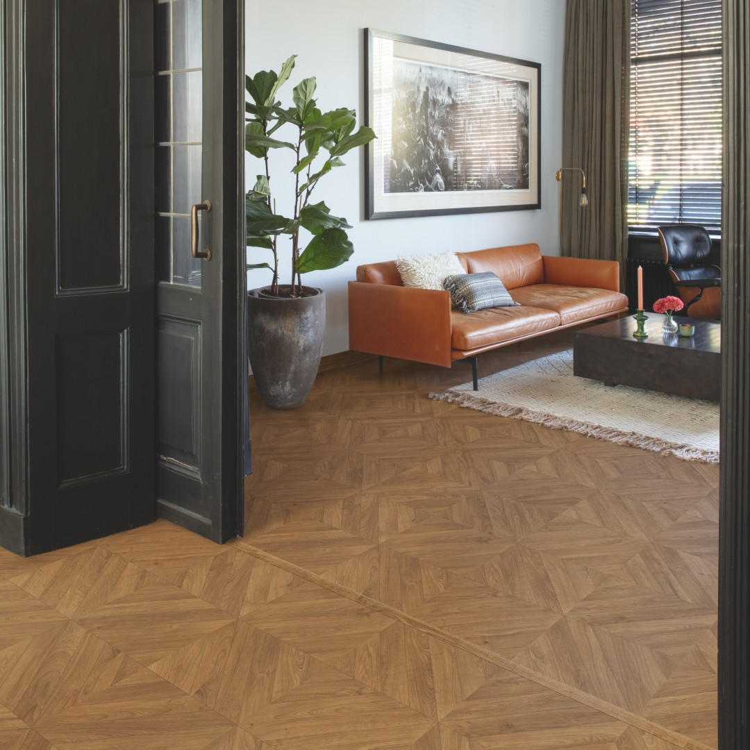 Impressive Patterns - Chevron Oak Brown