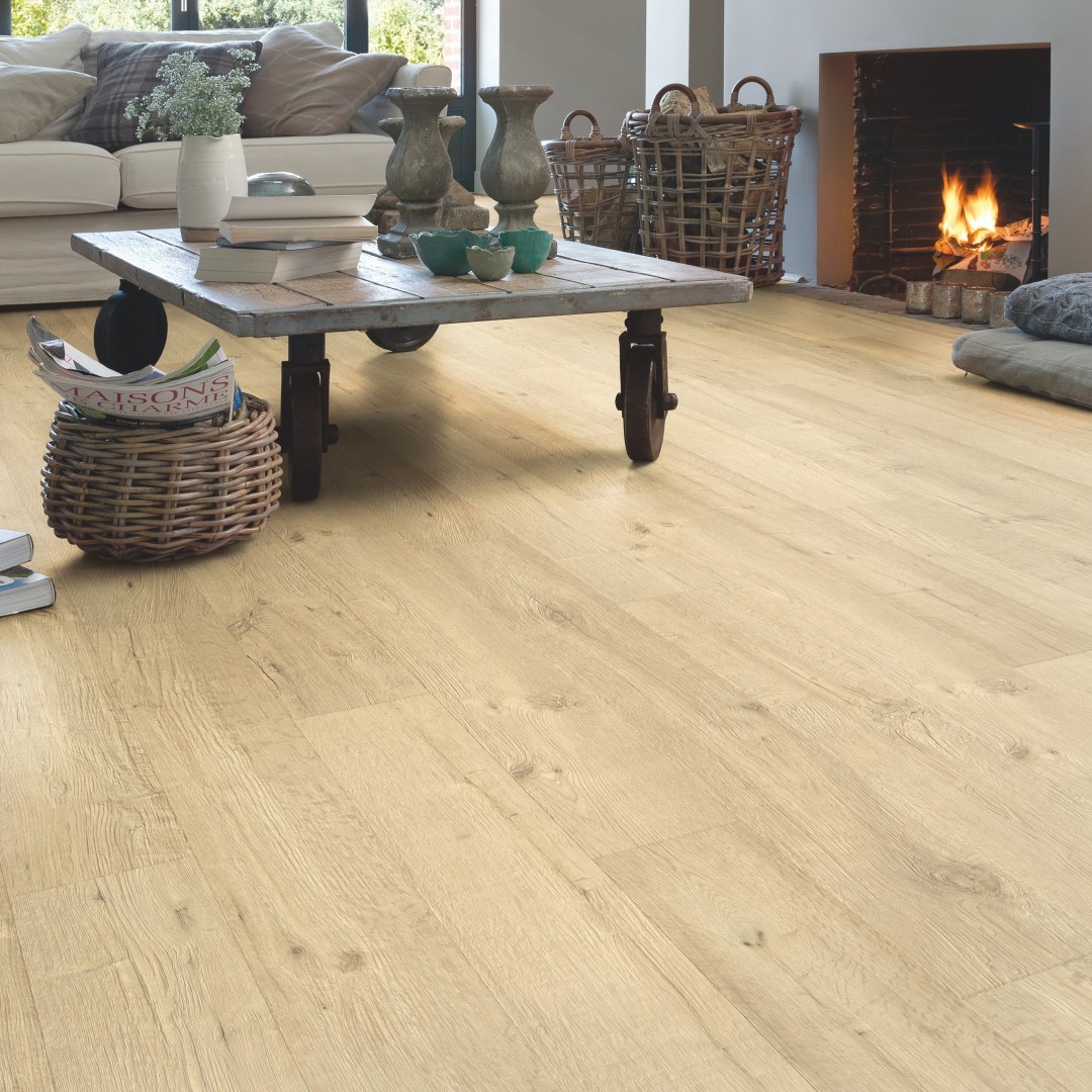 Impressive Sandblasted Oak - Natural