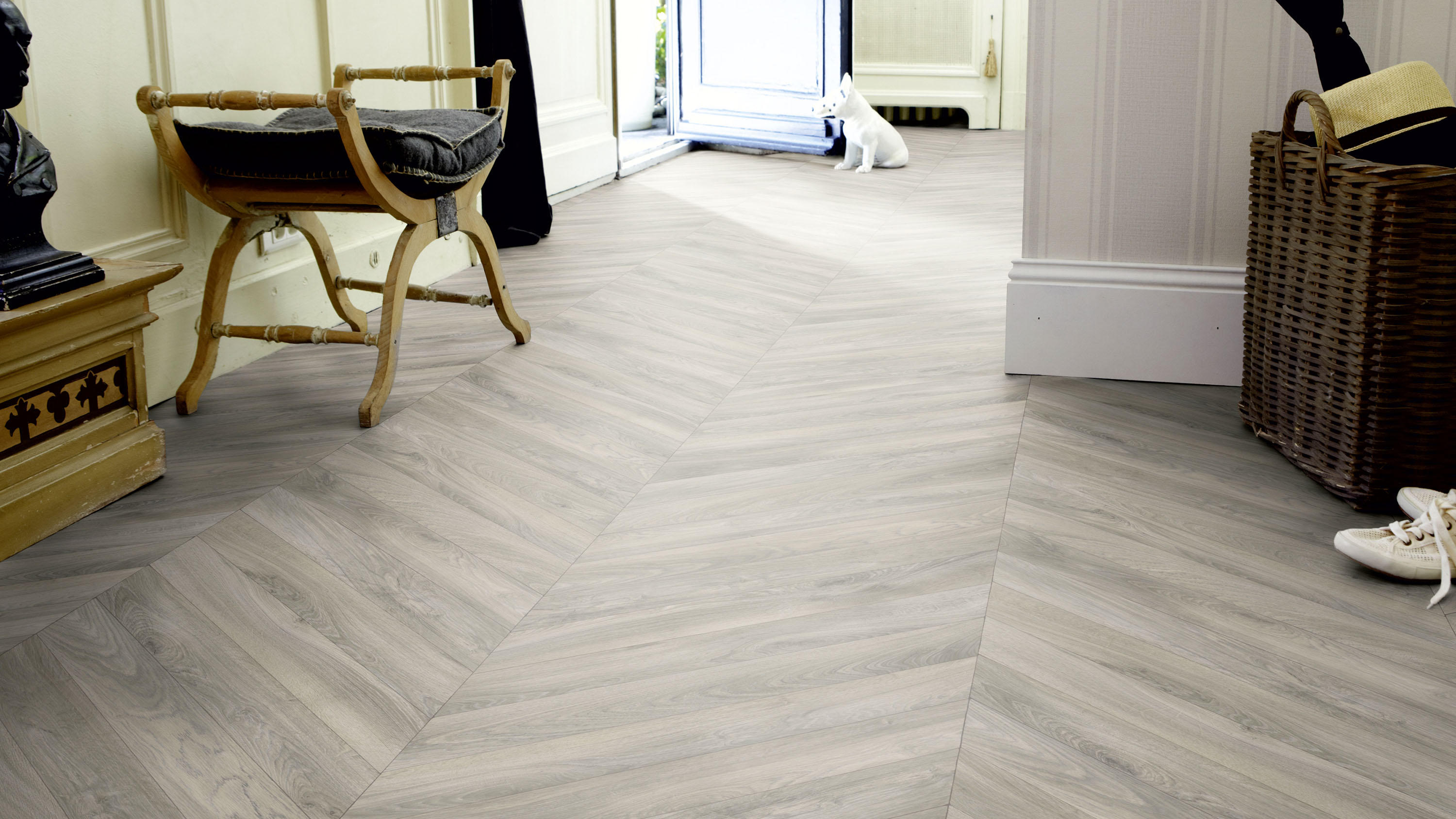 Goliath Haussmann Light Grey Vinyl Martin Phillips Carpets