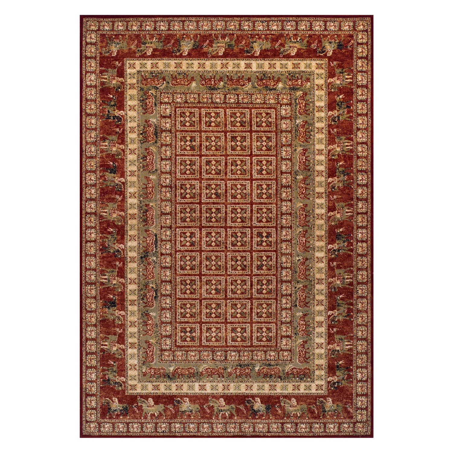 Royal Classic Traditional Rug - 1527R Red Gold Royal Classic Traditional Rug - 1527R Red Gold