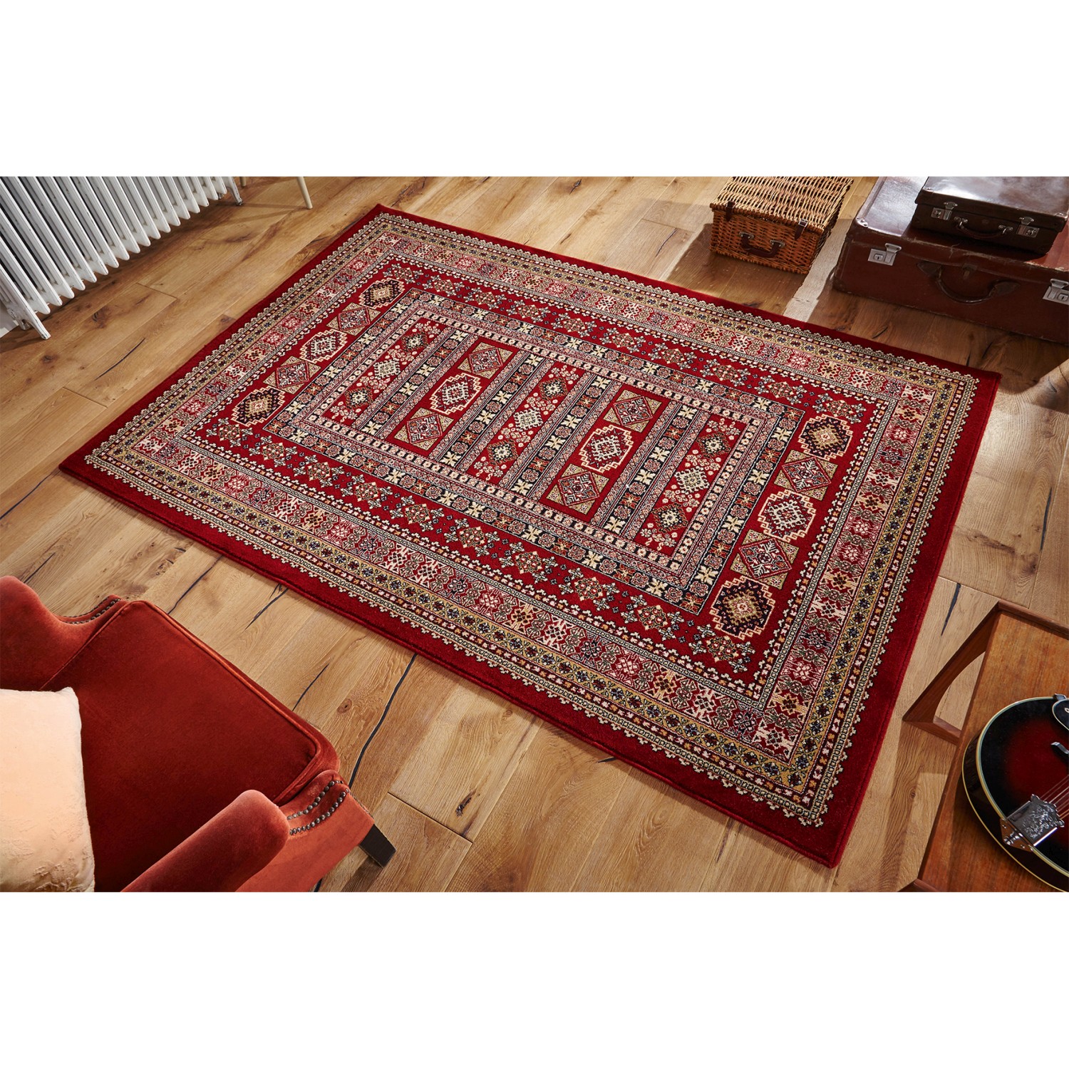 Royal Classic Traditional Rug - 191R Red