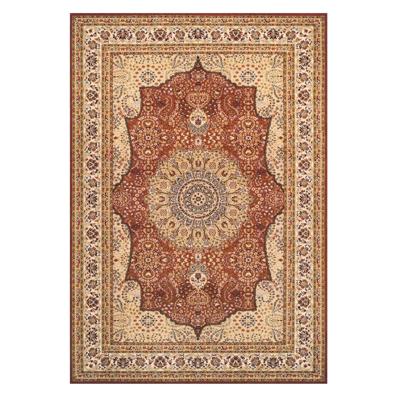 Royal Classic Traditional Rug - 34P Orange Beige Royal Classic Traditional Rug - 34P Orange Beige
