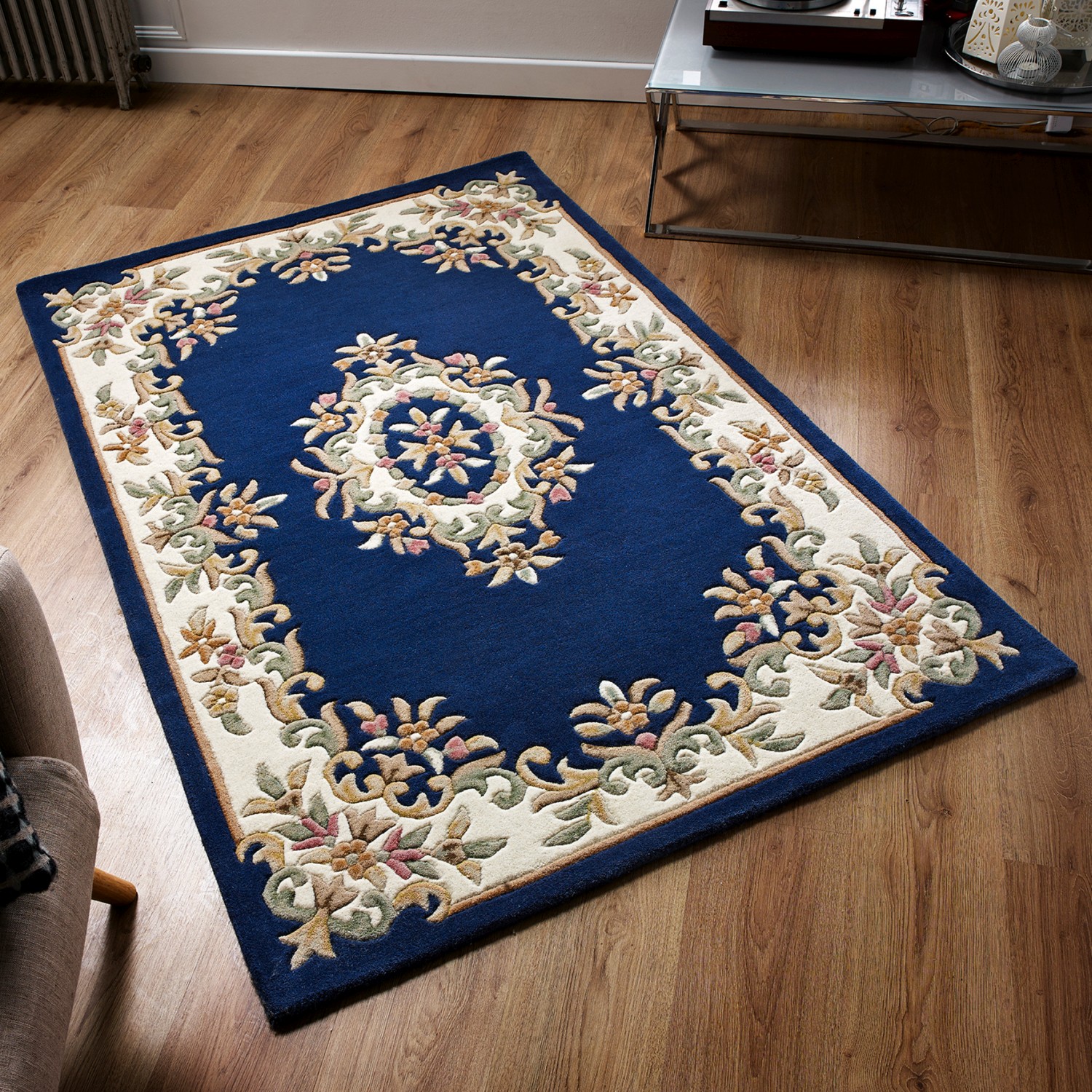 Royal Traditional Rug - Blue