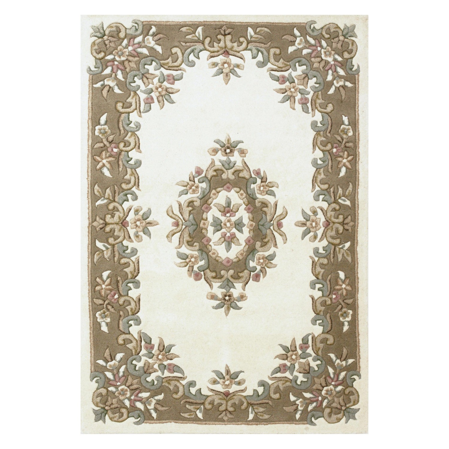 Royal Traditional Rug - Cream Beige