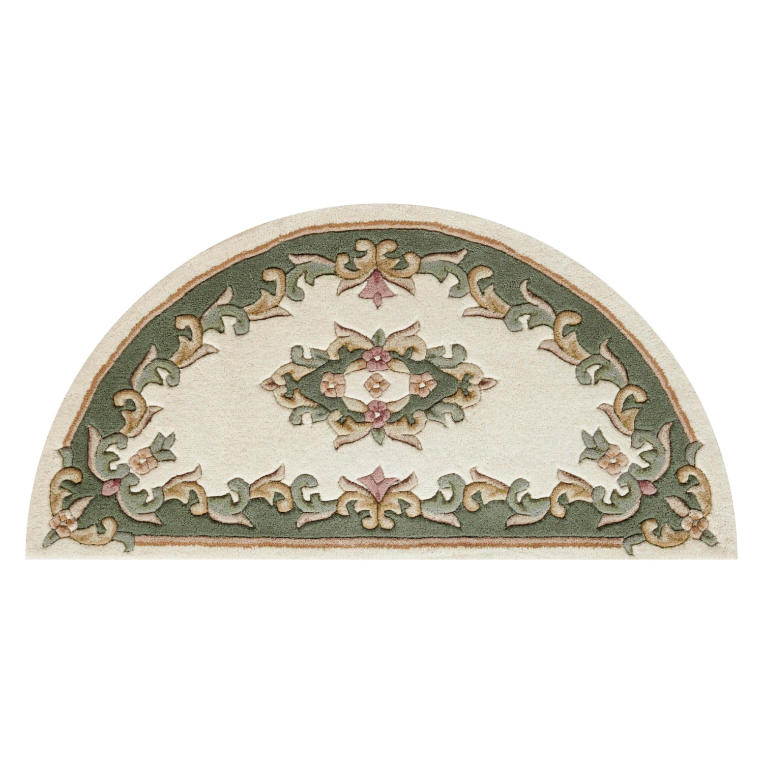 Royal Traditional Rug - Cream Green Royal Traditional Rug - Cream Green