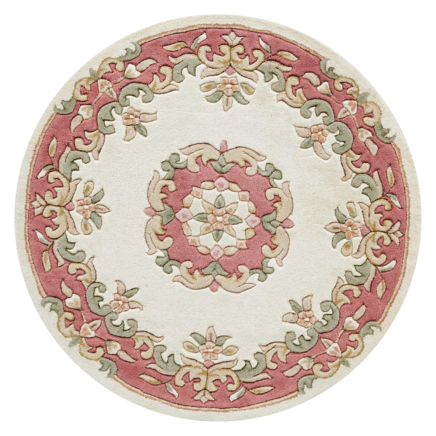 Royal Traditional Rug - Cream Rose Royal Traditional Rug - Cream Rose