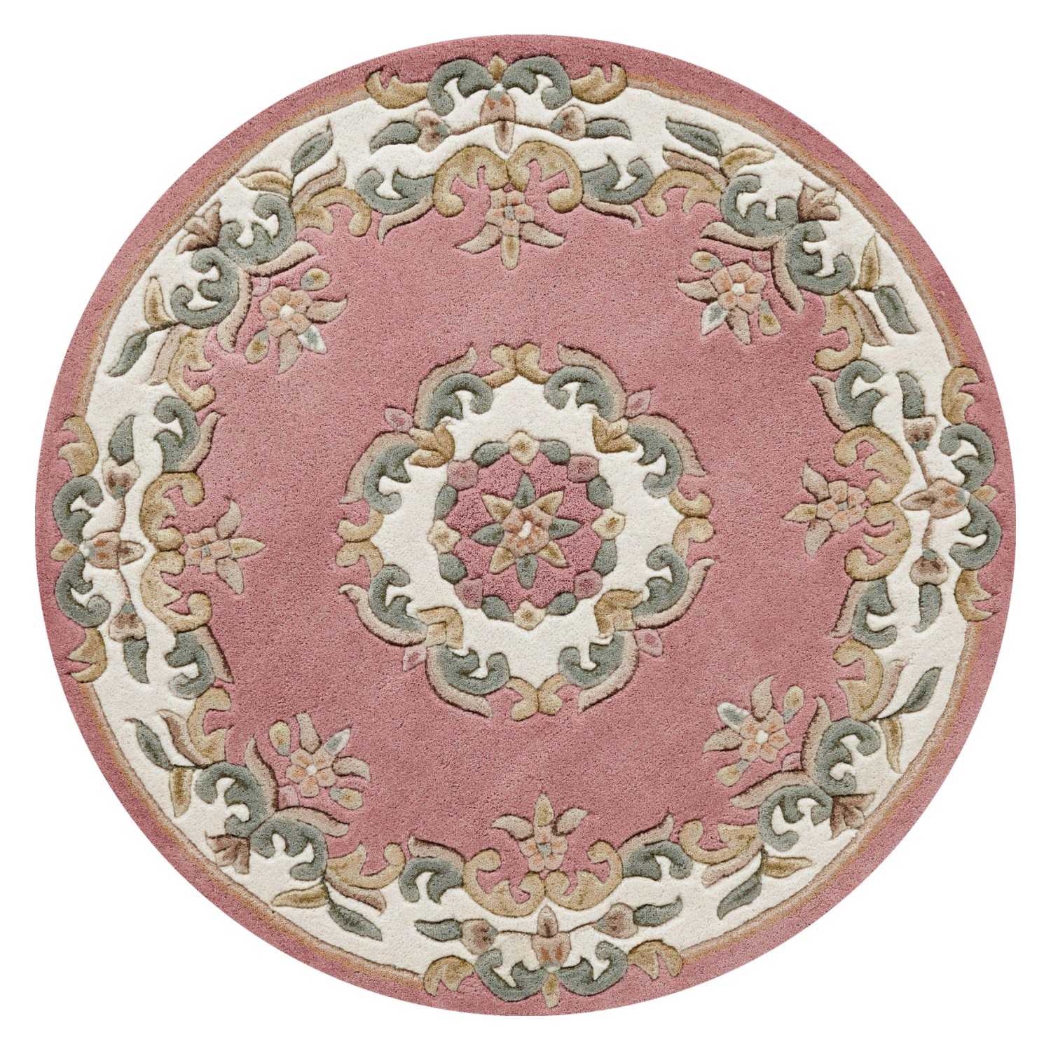 Royal Traditional Rug - Rose