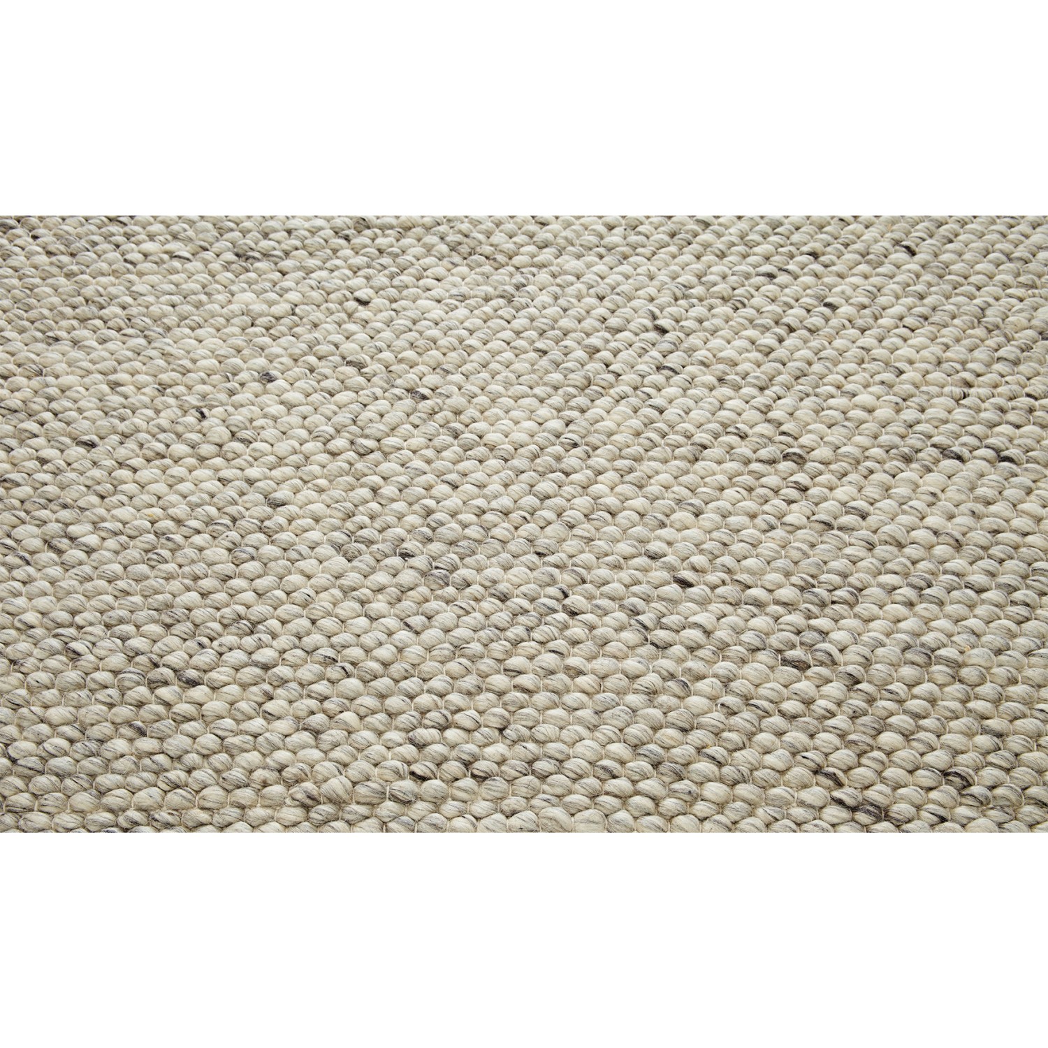 Savannah Chunky Wool Rug - Grey