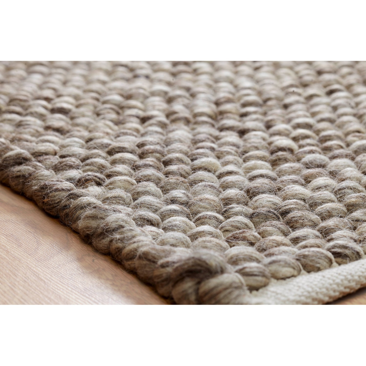 Savannah Chunky Wool  Rug - Taupe