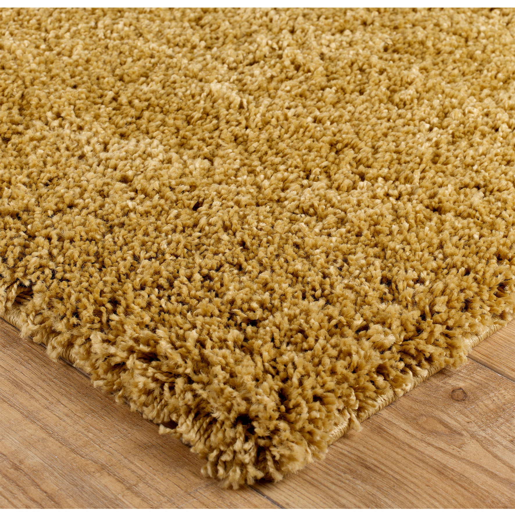 Serene Shaggy Rug - Gold