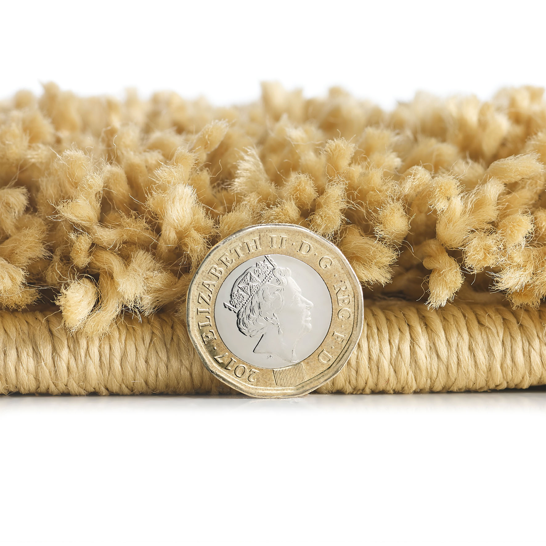 Serene Shaggy Rug - Gold Serene Shaggy Rug - Gold