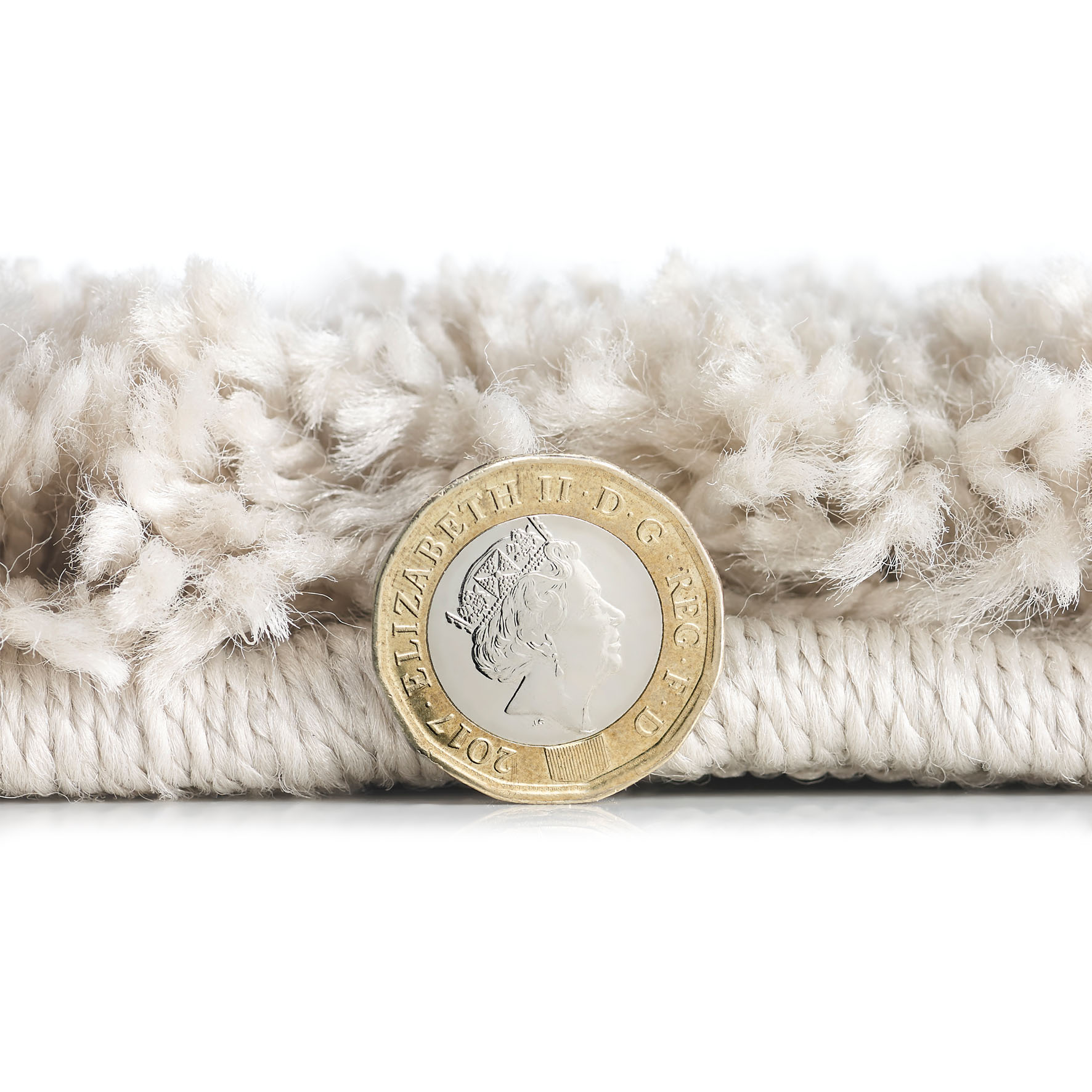 Serene Shaggy Rug - Light Beige Serene Shaggy Rug - Light Beige