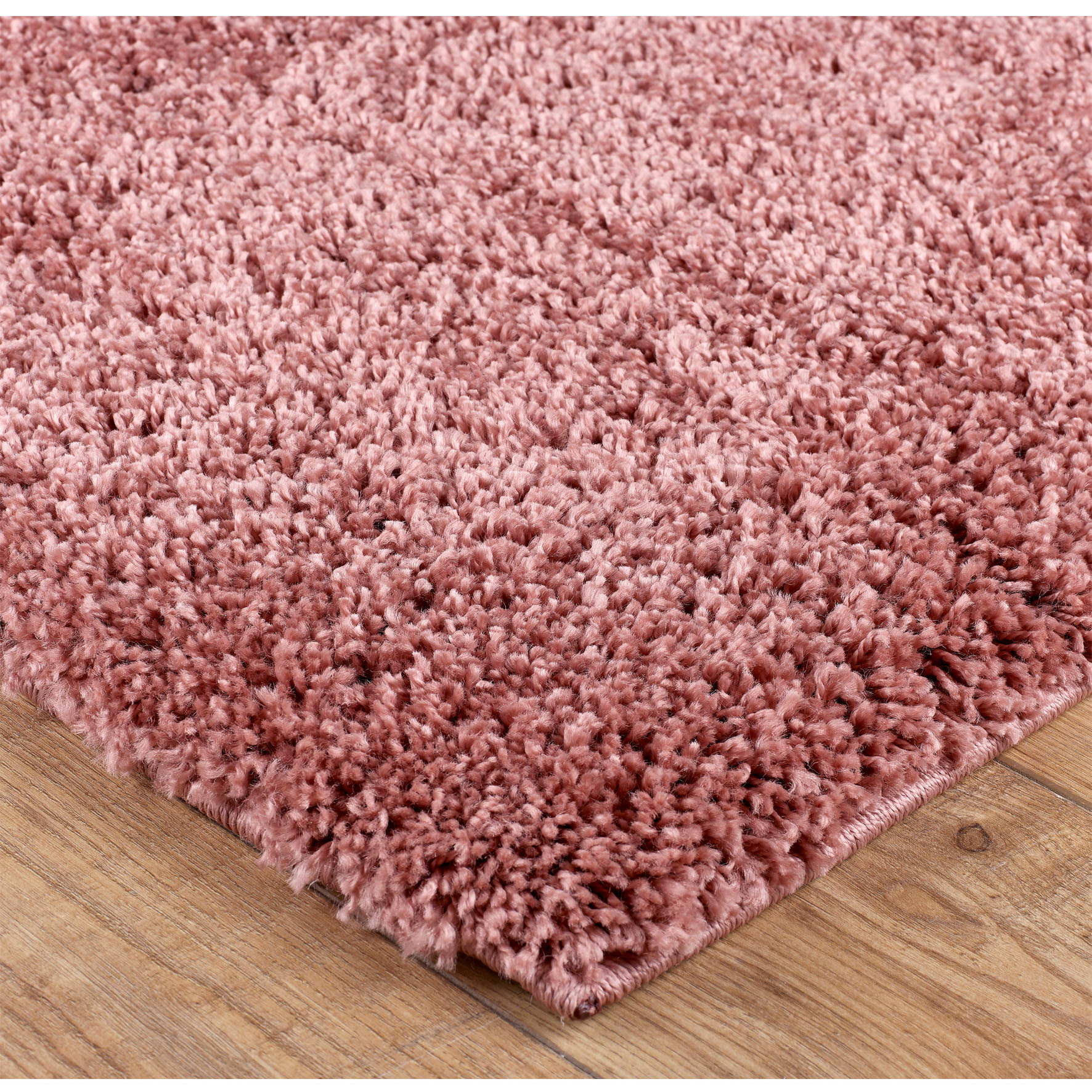 Serene Shaggy Rug - Pink