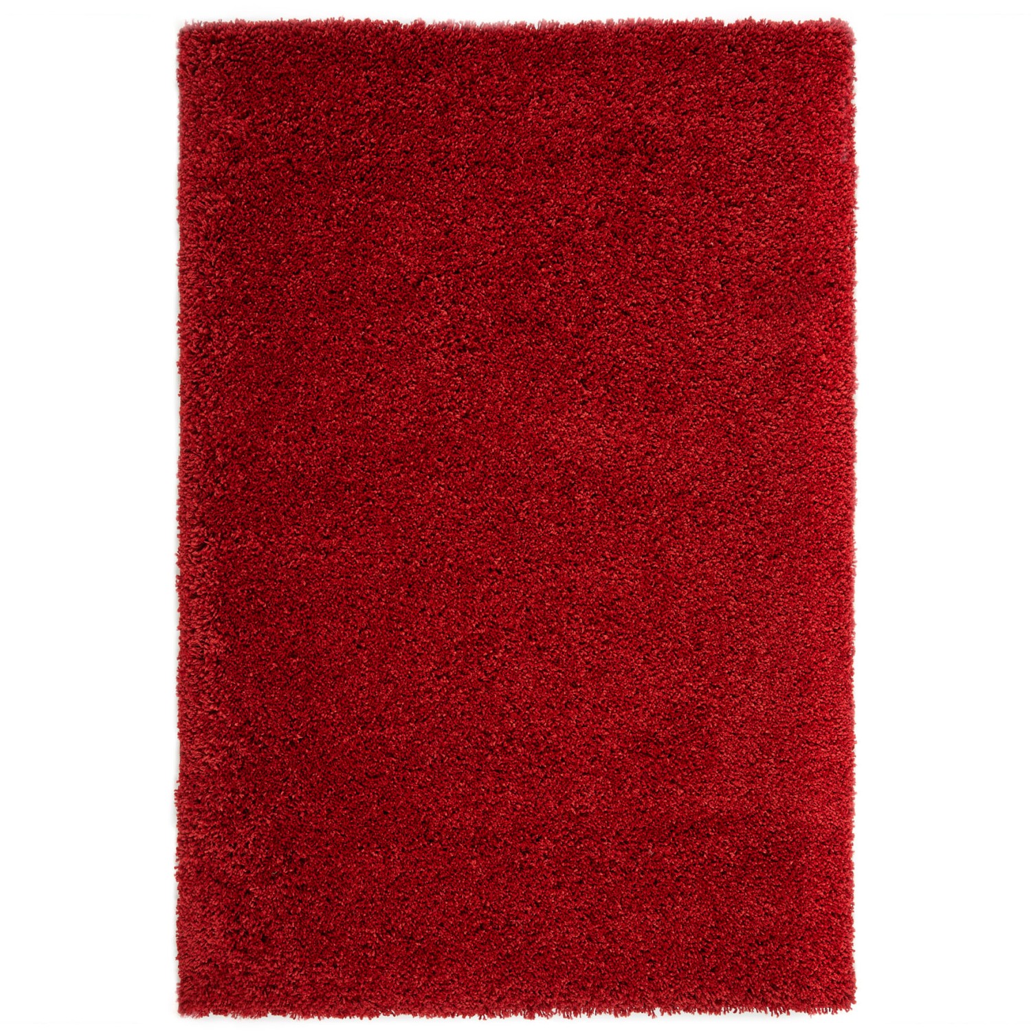 Serene Shaggy Rug - Red