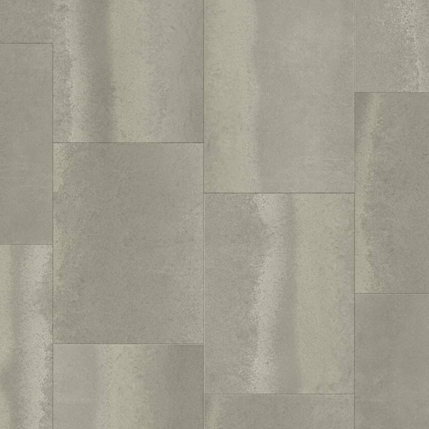Homestyle Tile Vinyl - Kaolin Medium Grey