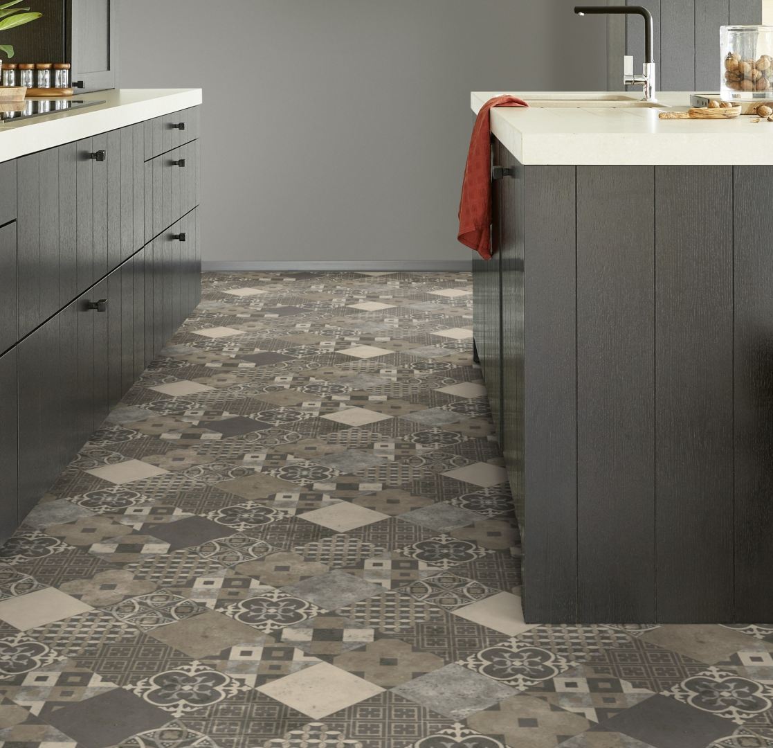 Goliath Vinyl - Zaragoza Tile Stone