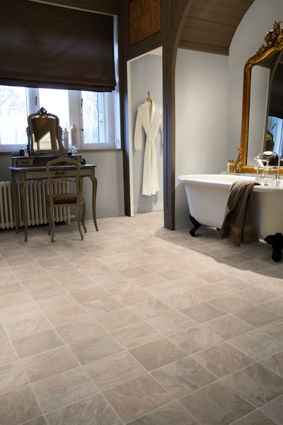 Goliath Tile Vinyl - Granite Grege