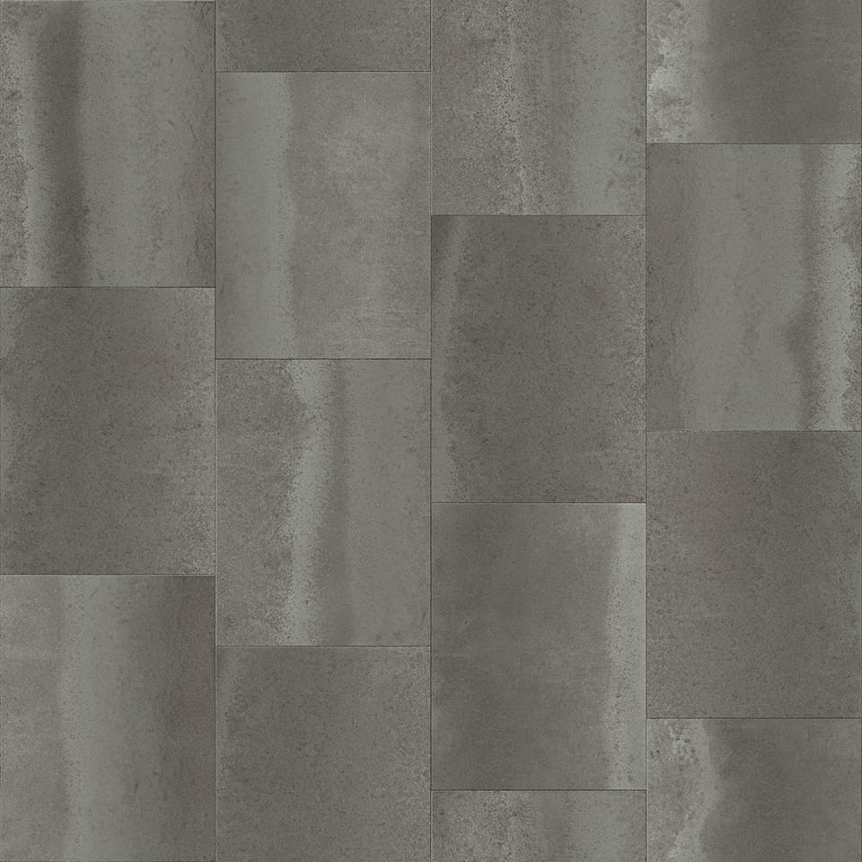 Goliath Tile Vinyl - Kaolin Dark Grege Goliath Tile Vinyl - Kaolin Dark Grege