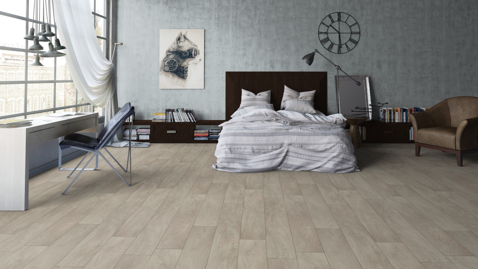 Homestyle Vinyl - Vintage Oak Middle Grey Homestyle Vinyl - Vintage Oak Middle Grey